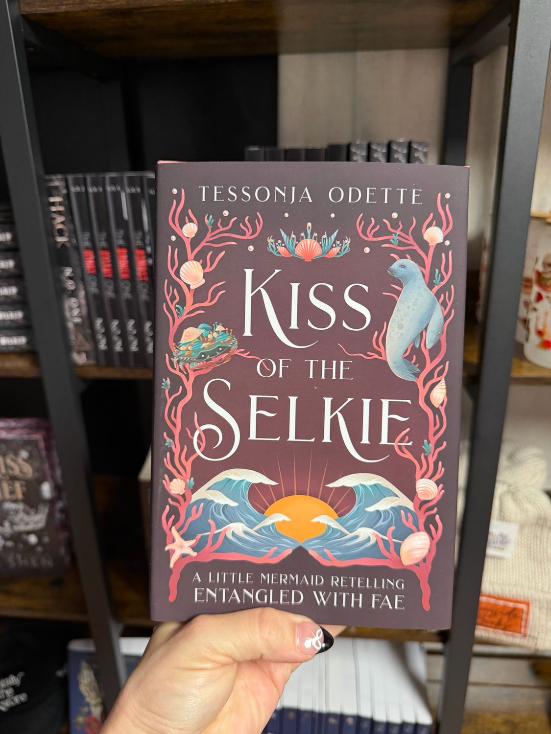 Kiss of the Selkie : A Little Mermaid Retelling, by Tessonja Odette (paperback)