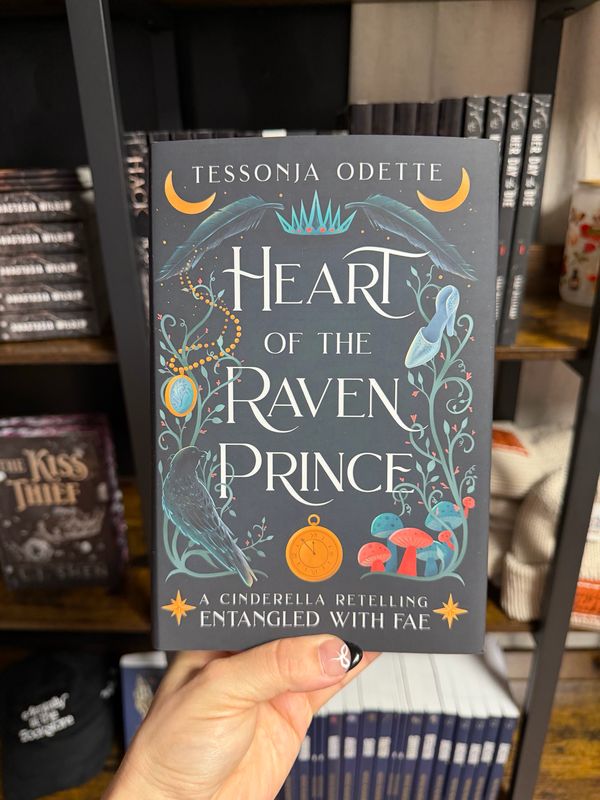 Heart of the Raven Prince - (Entangled with Fae) by Tessonja Odette (Hardcover)