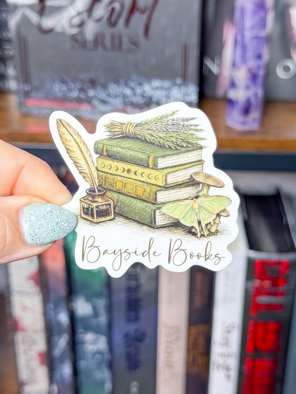 Bayside Books New Logo Sticker