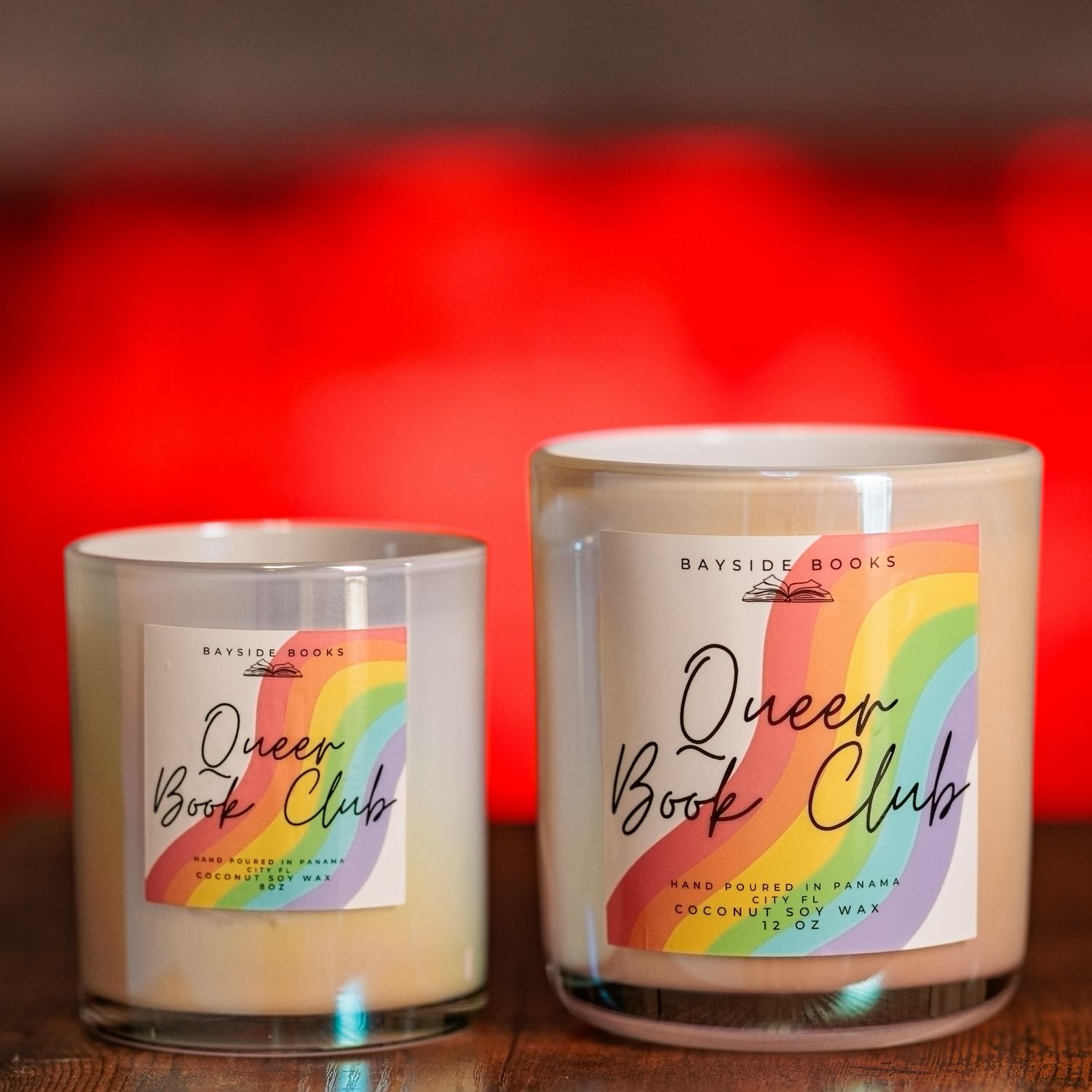 8oz Queer Book Club Candle