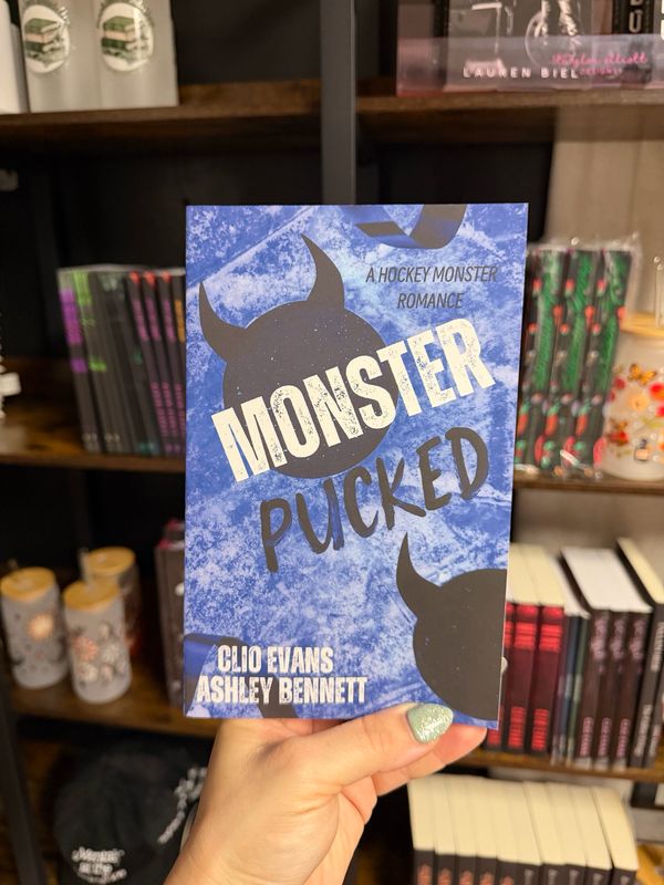 Monster Pucked : A MM Monster Hockey Romance, by Ashley Bennett &amp; Clio Evans