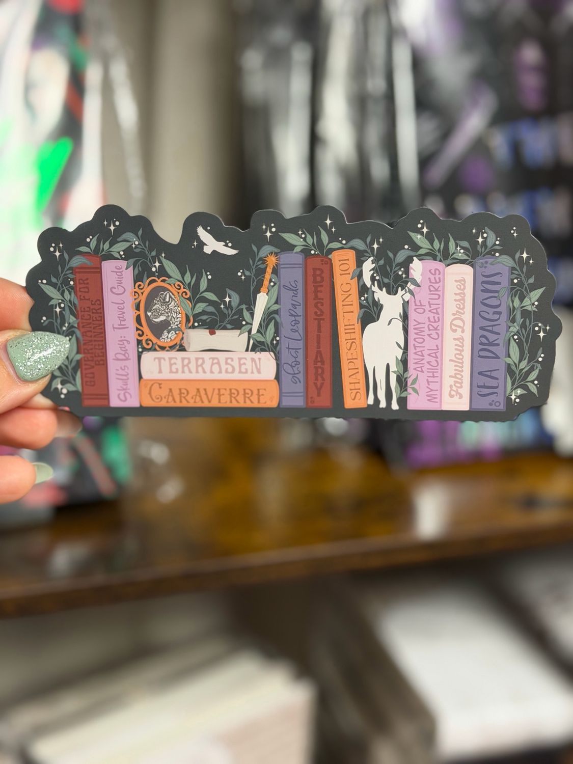 Throne Of Glass Bookshelf Soft Touch Bookmark