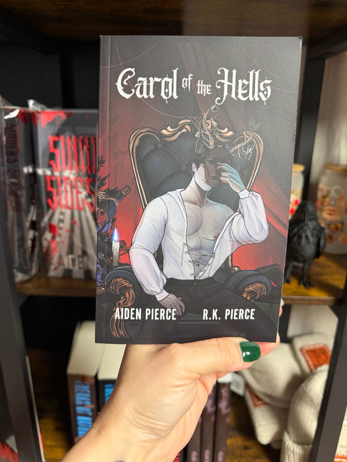Carol of the Hells: A Dark Paranormal Romance Novella (Death Bound)- Aiden pierce