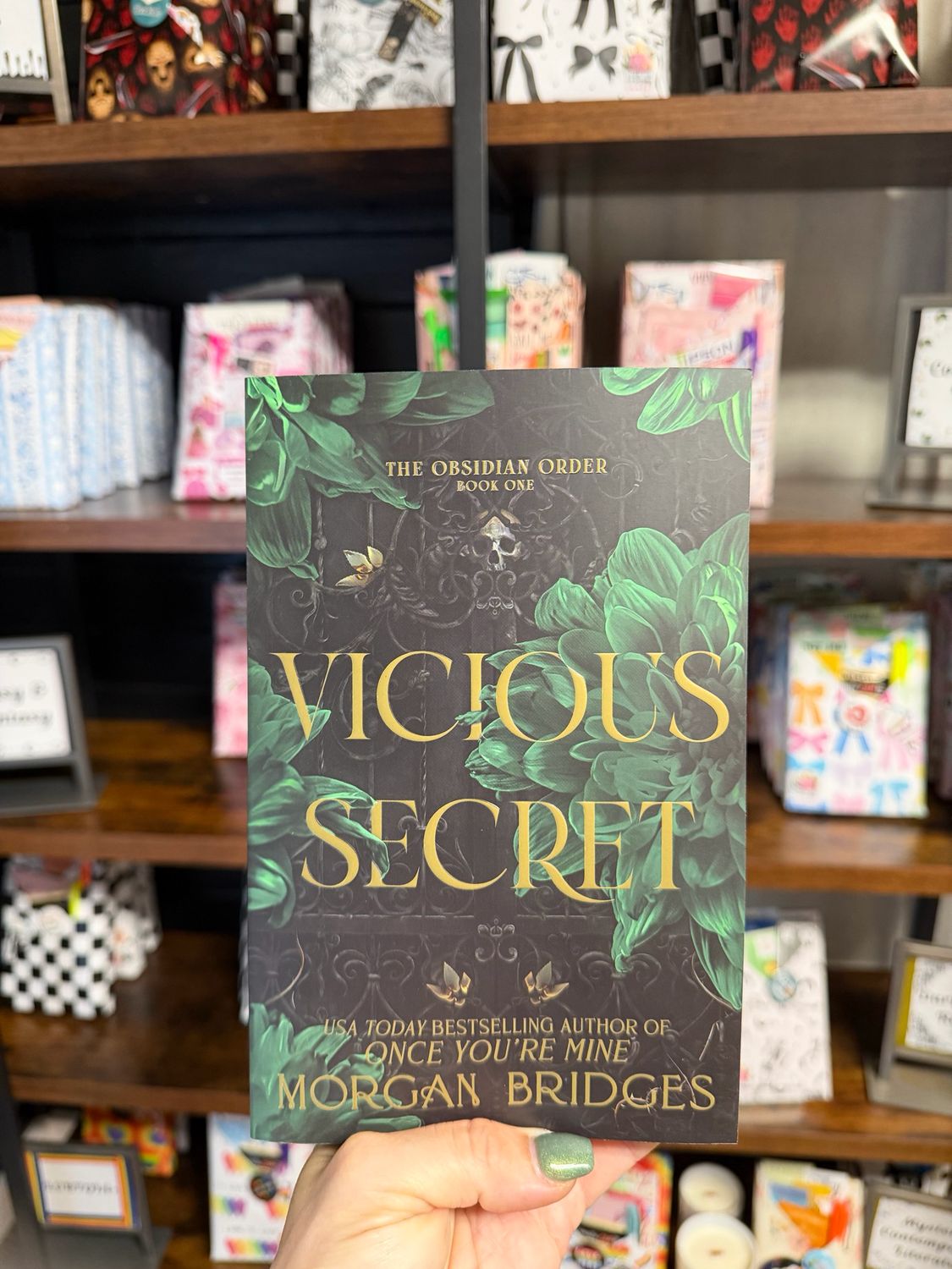 Vicious Secret - (Obsidian Order) by Morgan Bridges (Paperback)