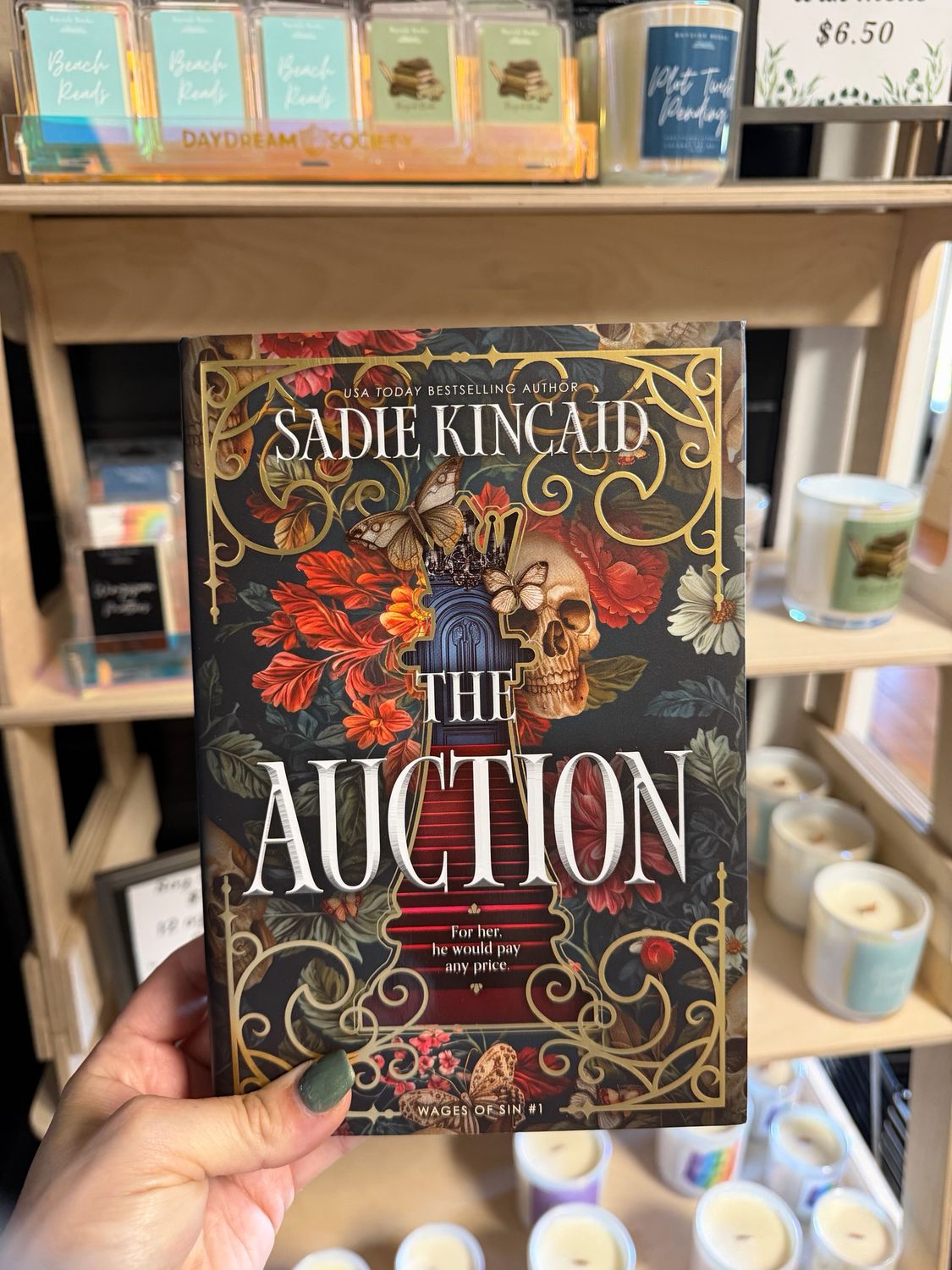 The Auction (Deluxe Limited Edition) - by Sadie Kincaid (Hardcover)