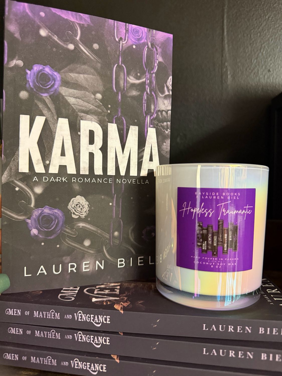 Karma: A Dark Romance Novella- signed- Lauren Biel