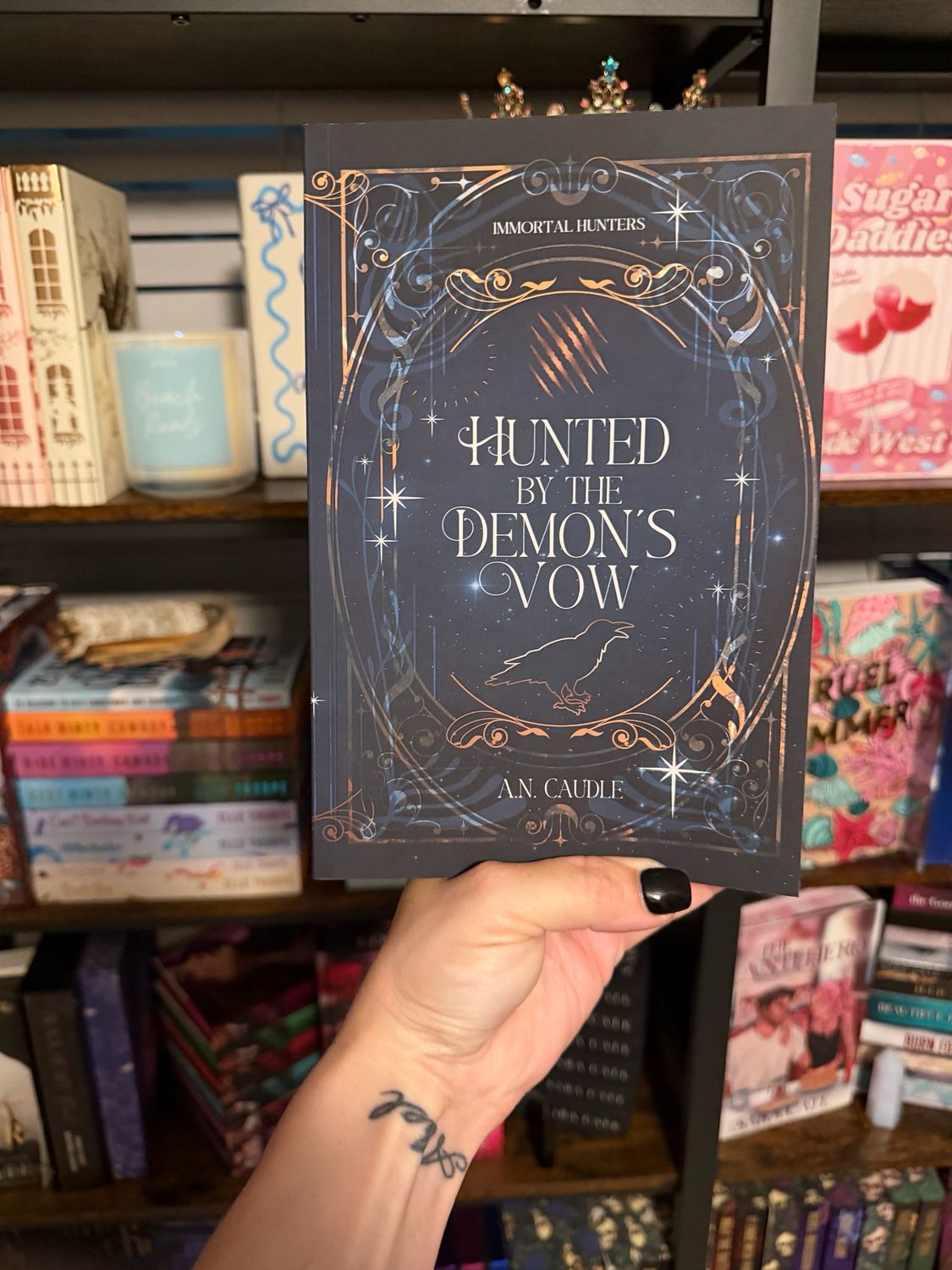 Hunted by the Demon's Vow (Immortal Hunters)- A N Caudle