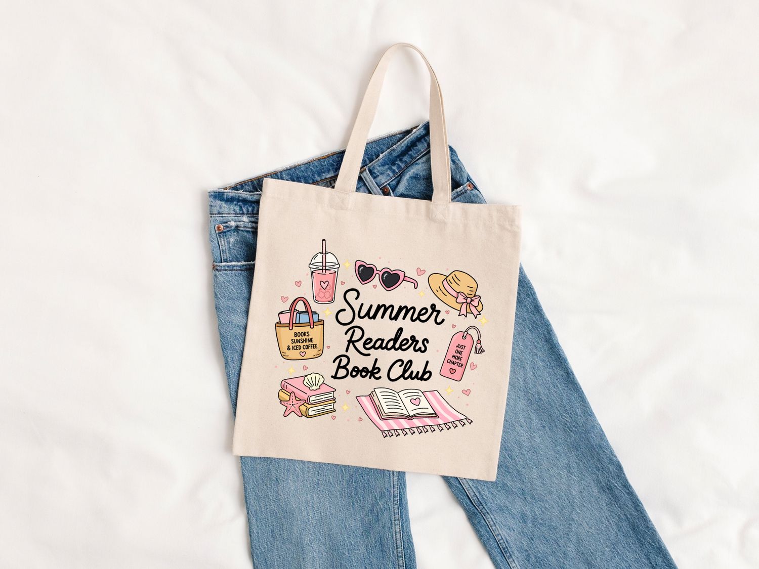 Small Summer Readers Tote