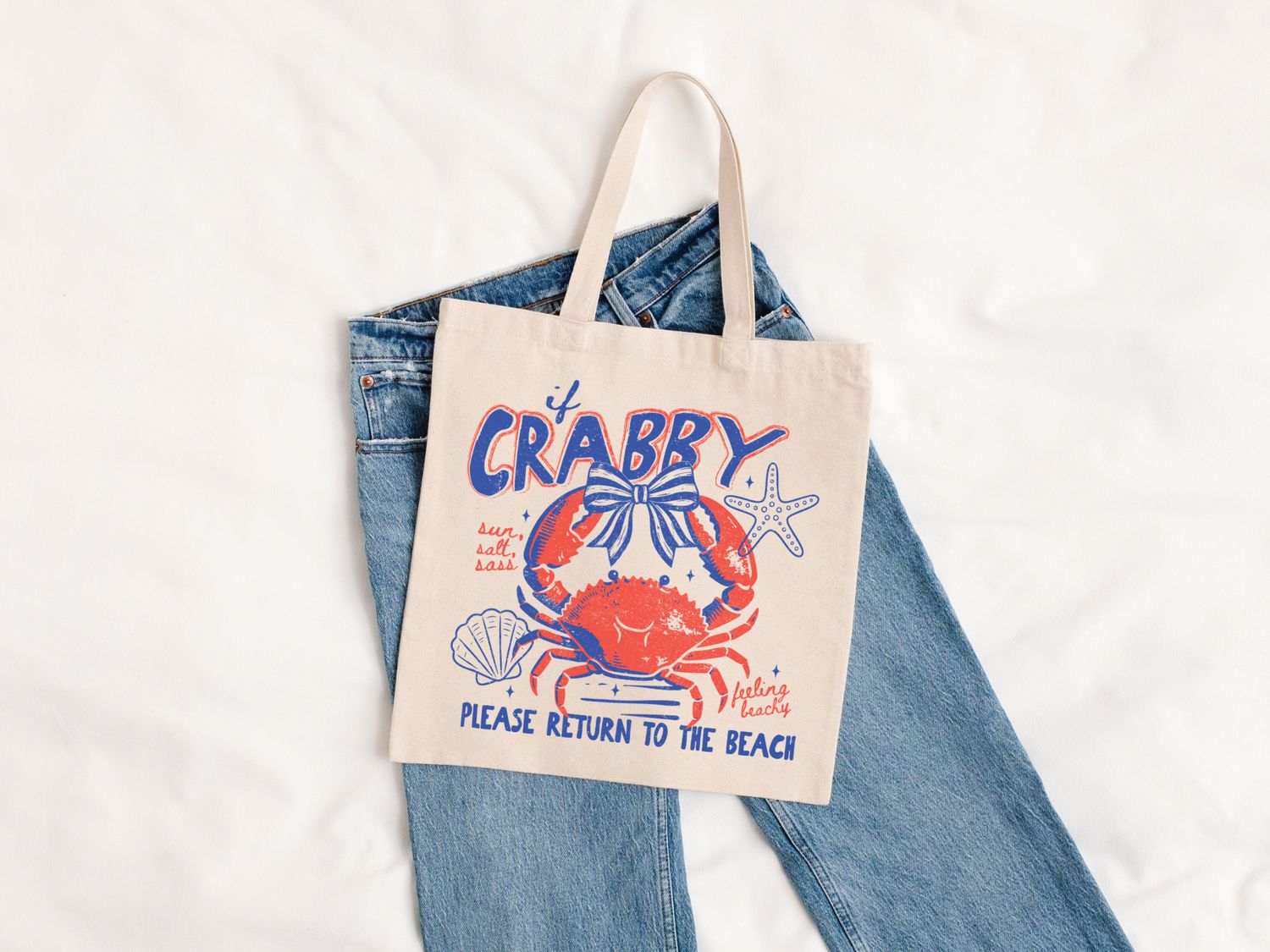 Small Crabby Tote