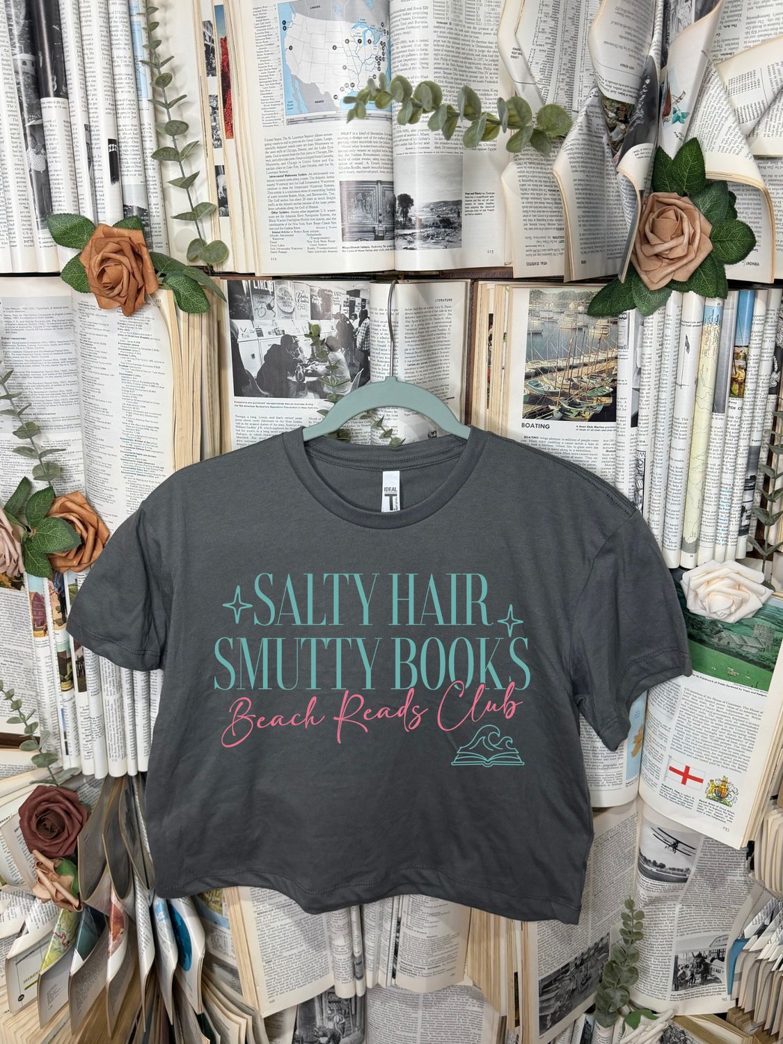 Cropped Salty Hair Tee