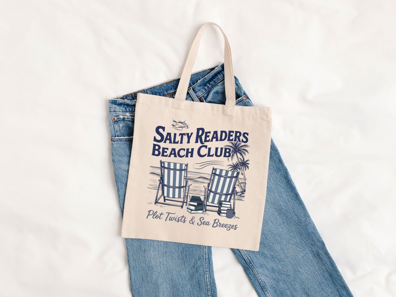 Small Salty Readers Tote