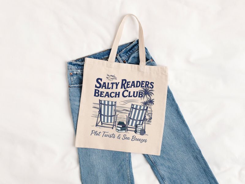 Small Salty Readers Tote