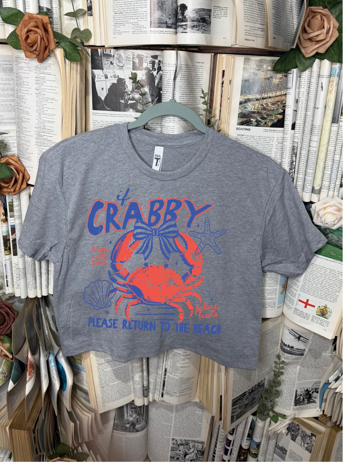 Cropped Crabby Tee