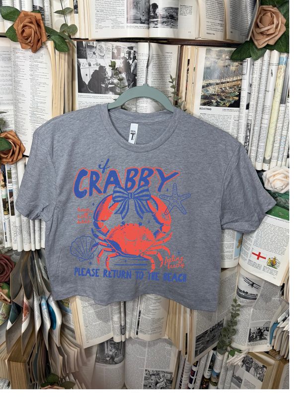 Cropped Crabby Tee