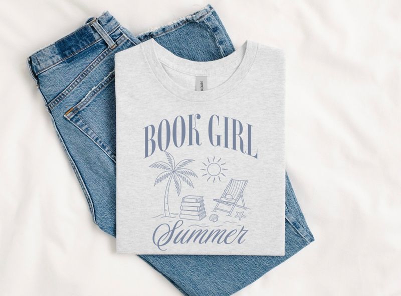 Book Girl Summer Tee