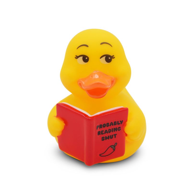 “Probably Reading Smut” Rubber Duck