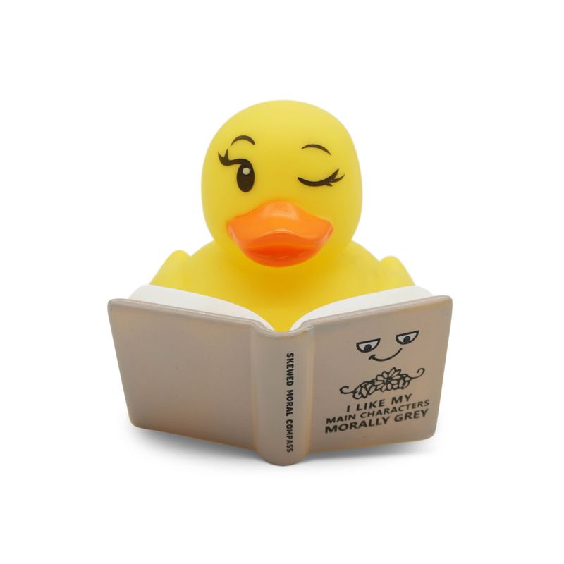 “I Like My Main Characters Morally Grey” Rubber Duck