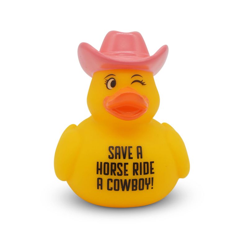 “Save a Horse, Ride a Cowboy!” Rubber Duck
