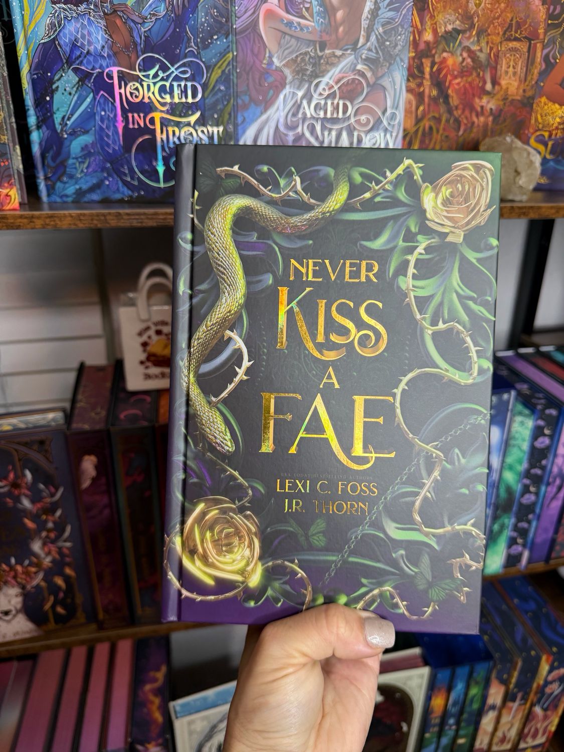 Never Kiss A Fae- Lexi C Foss