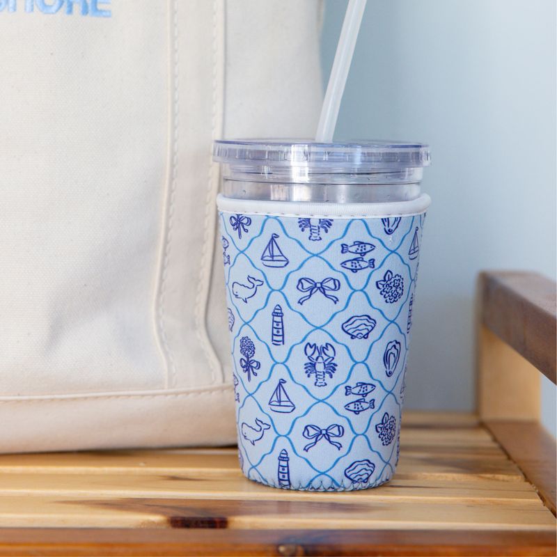New England Summer | Reusable Coffee Sleeve