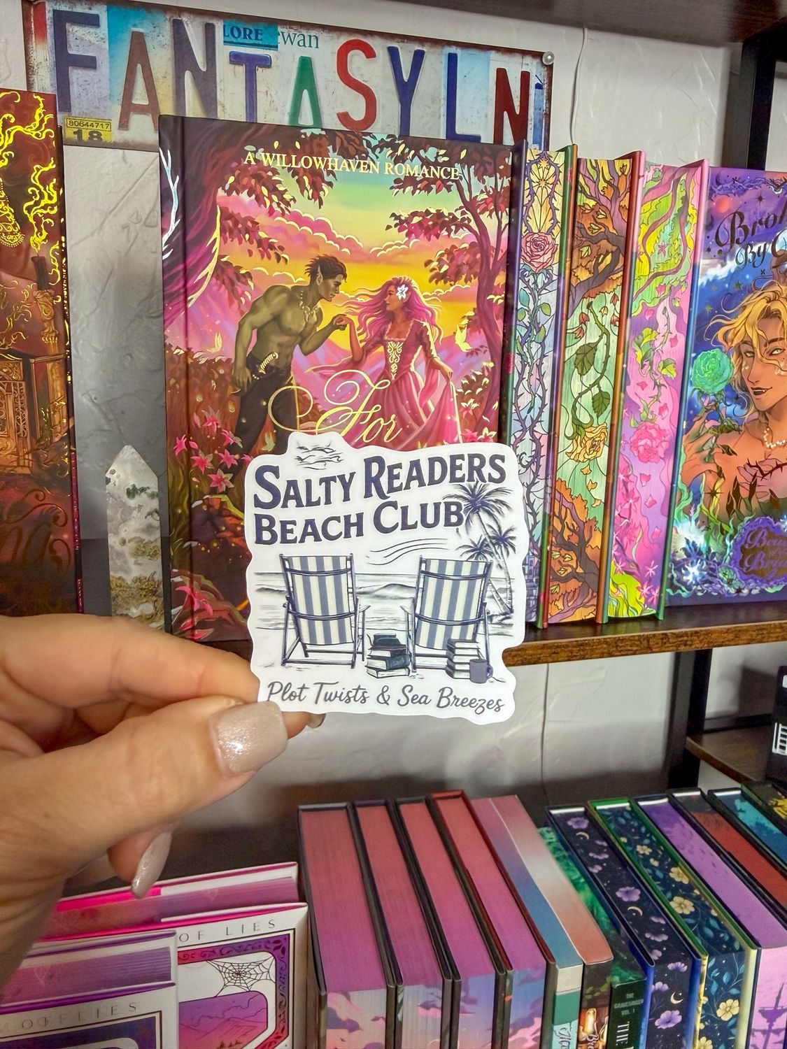 Salty Readers Sticker