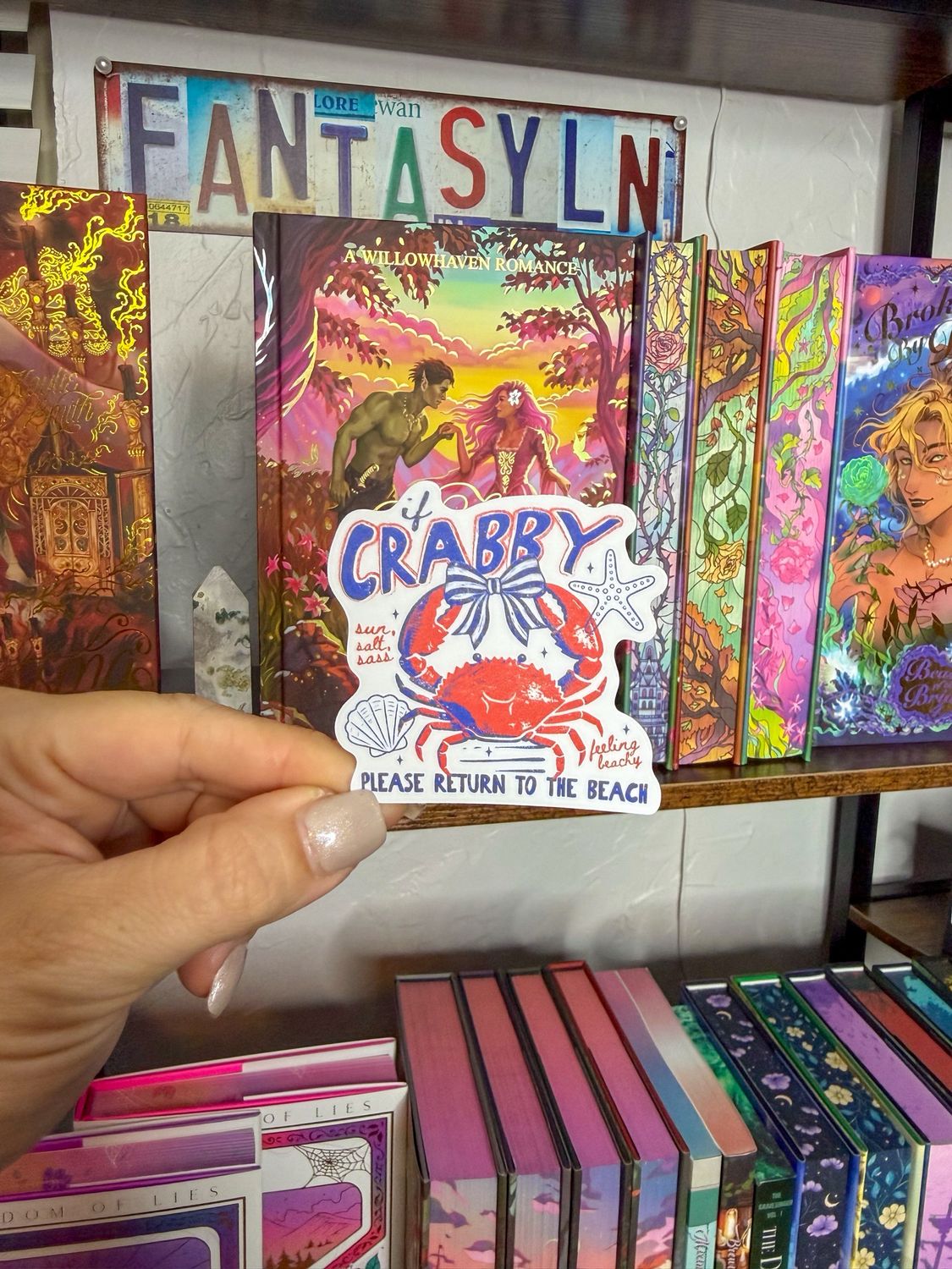 Crabby Sticker
