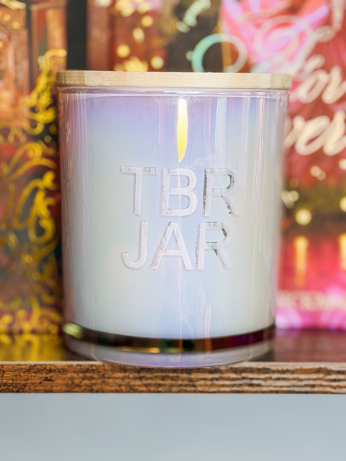 Pink Iridescent TBR JAR