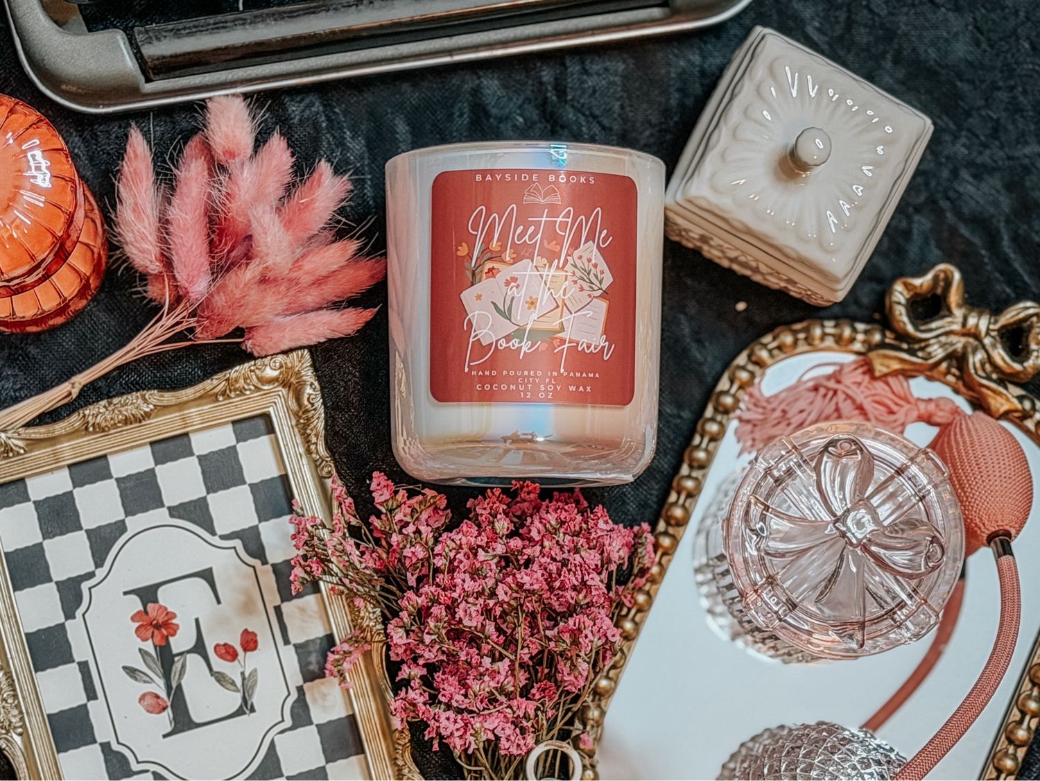 12 Oz Meet Me At The Book Fair Candle