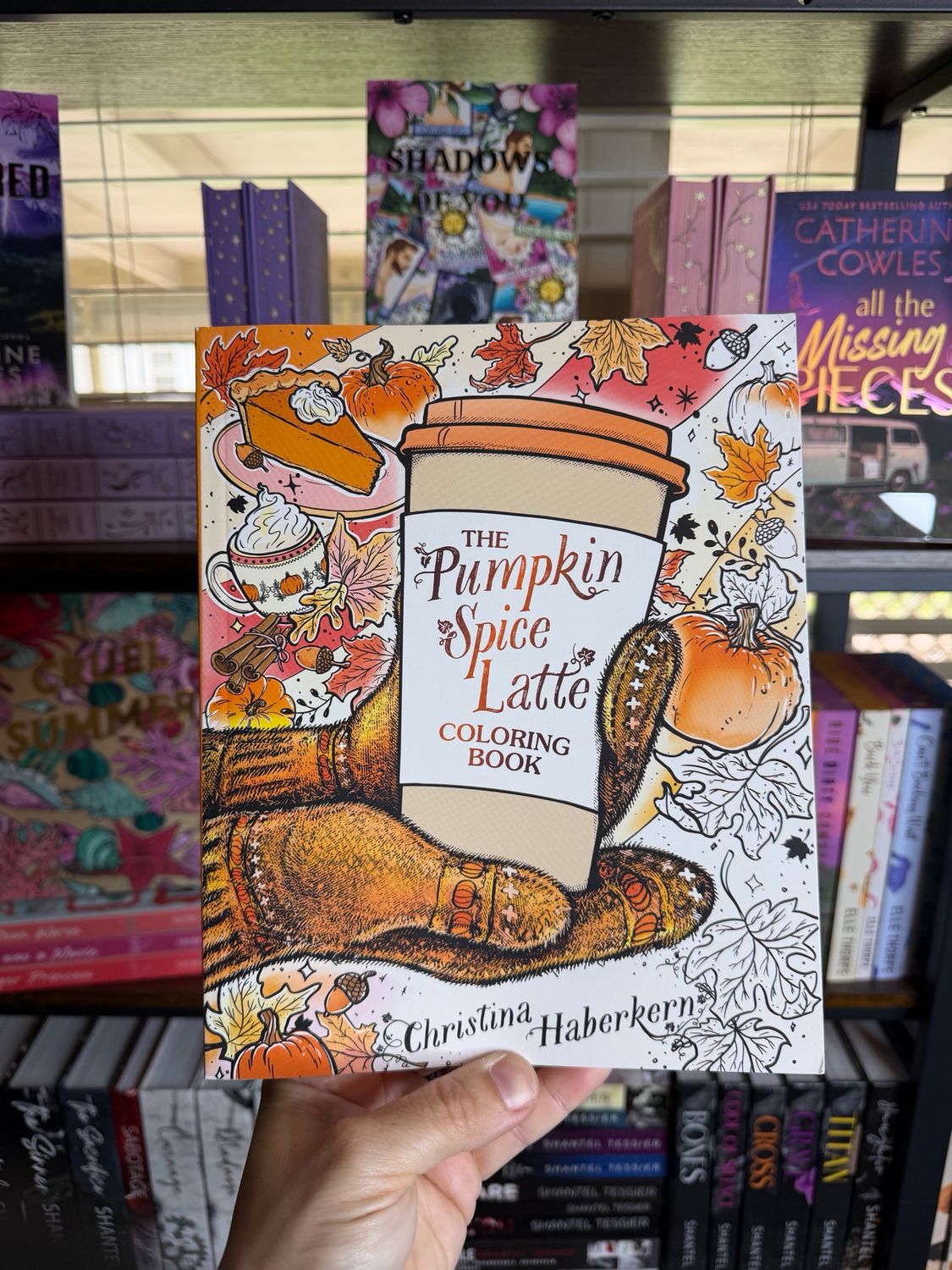 Pumpkin Spice Latte Coloring Book