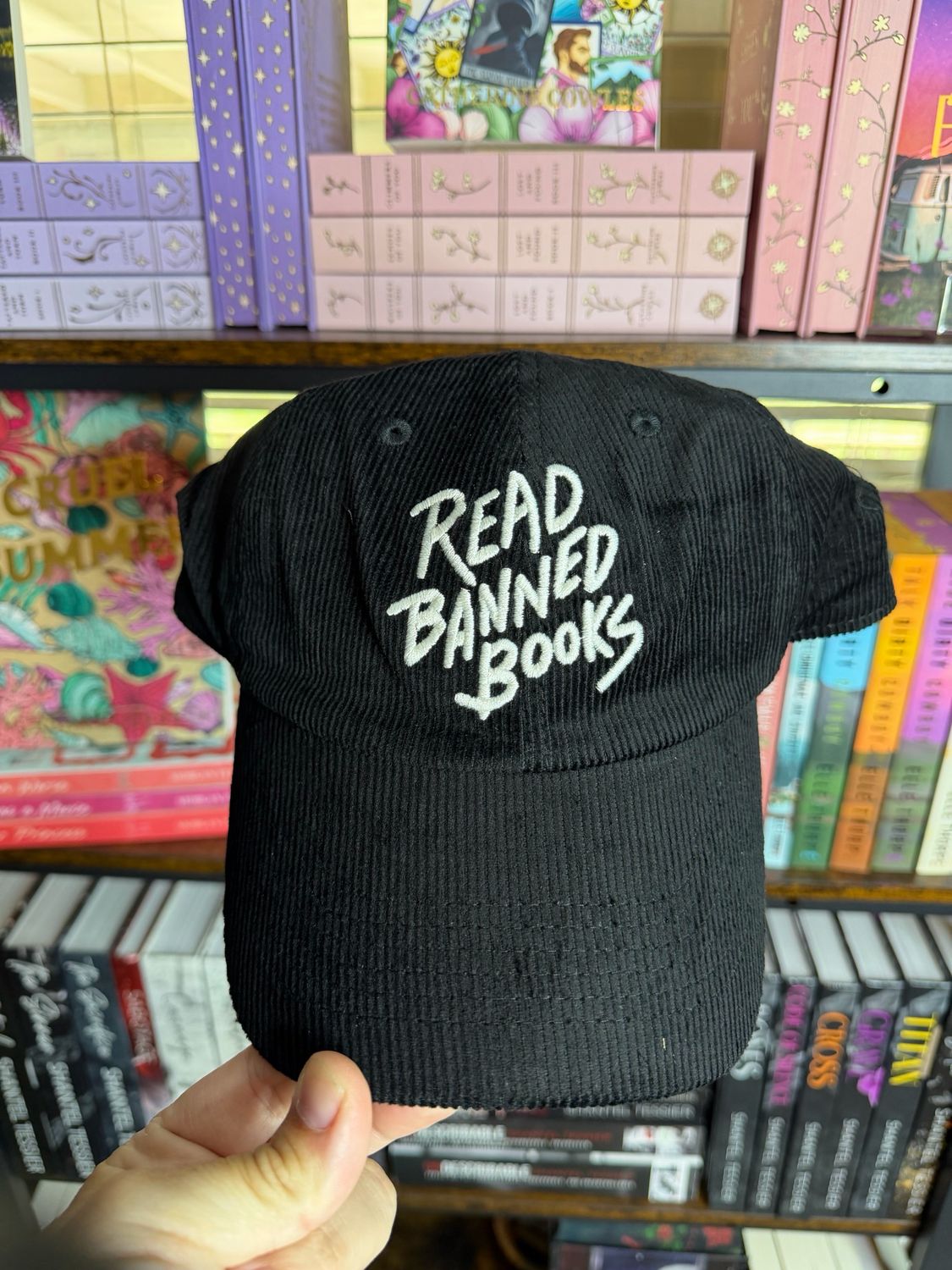 Read Banned Books Corduroy Ball Cap