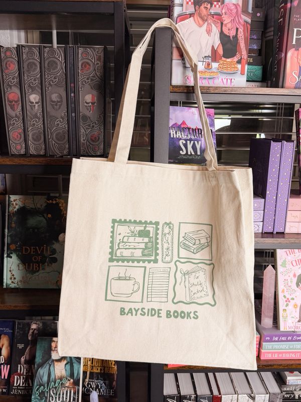 Bayside books 14x15 Cotton Tote