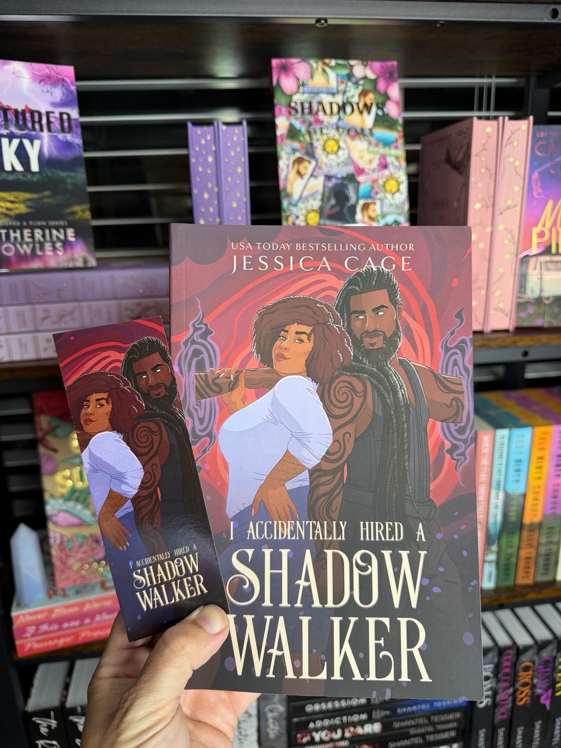 I Accidentally Hired A Shadow Walker- With Bookmark- Jessica Cage