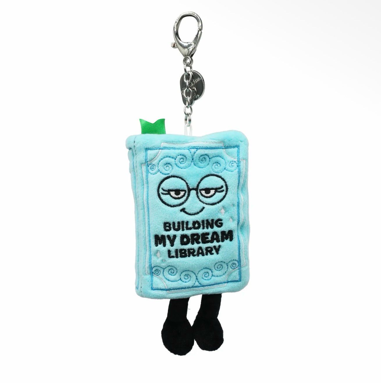 “Building My Dream Library” Book Plush Bag Charm