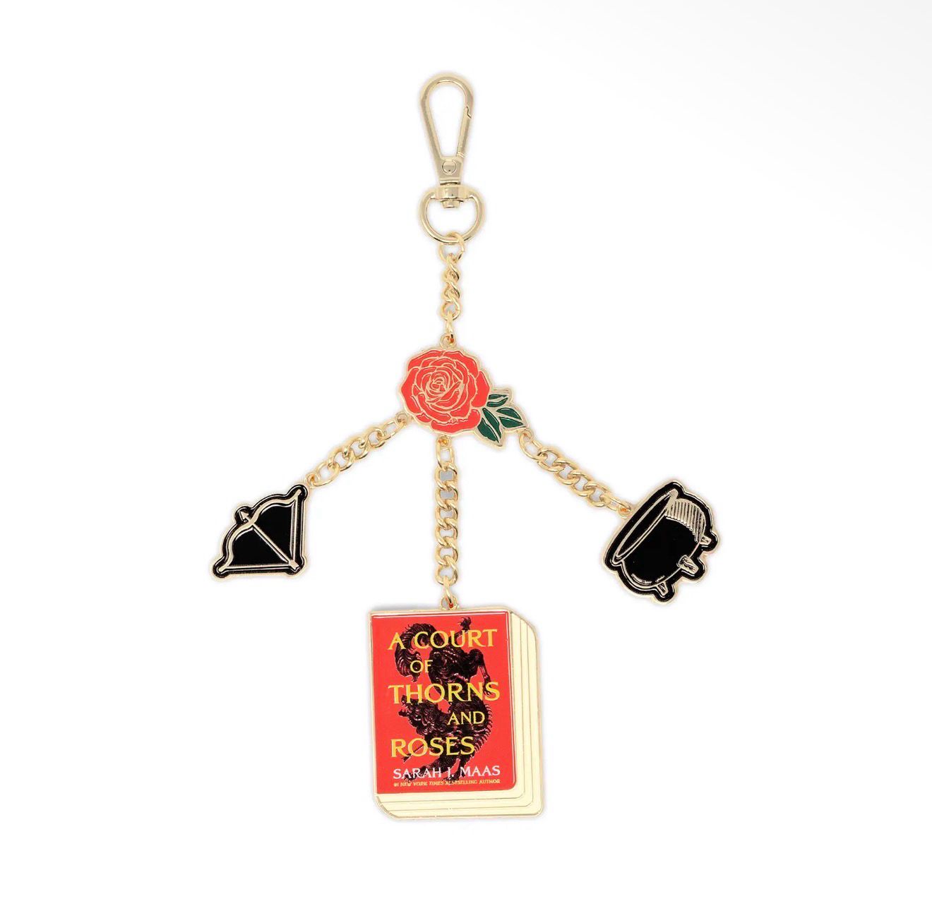 A Court Of Thorns And Roses Bag Charm