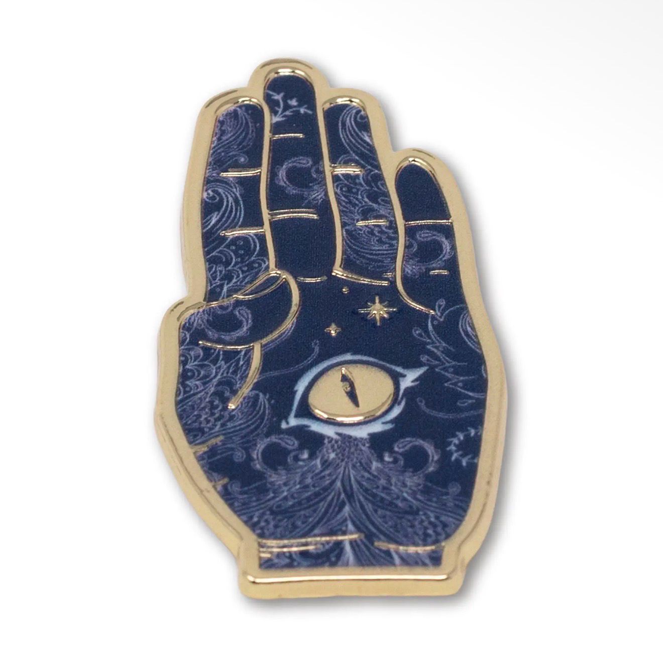 Hand Tattoo Enamel Pin- SJM
