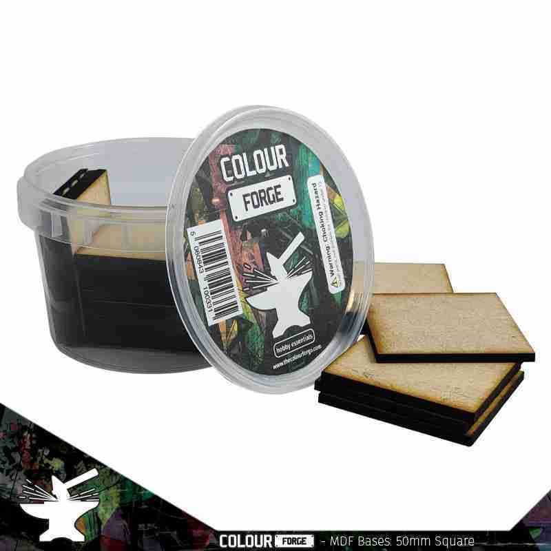 MDF Bases - 50mm Square (20)