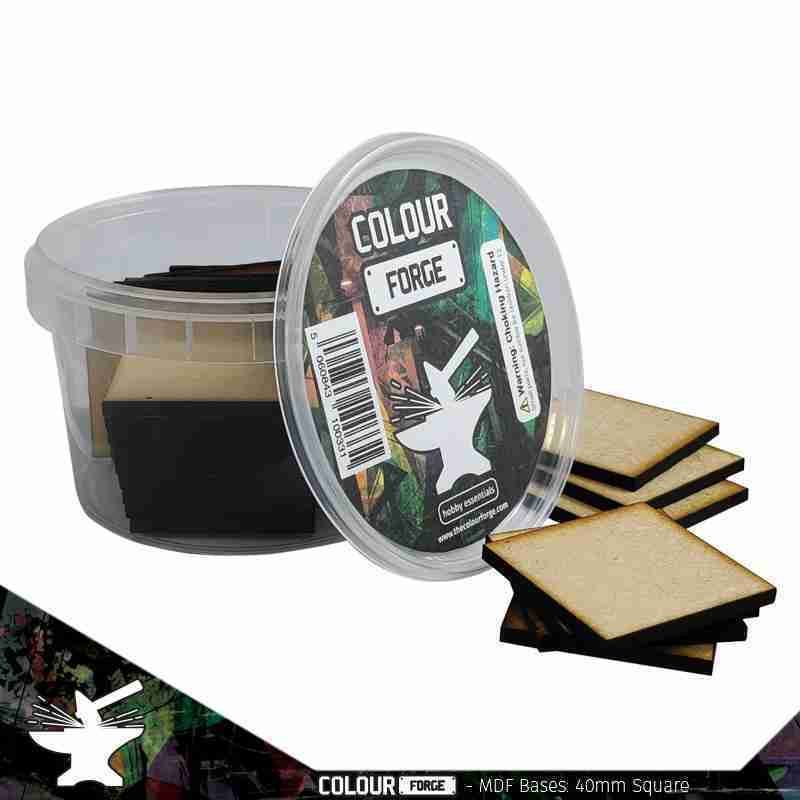 MDF Bases - 40mm Square (30)