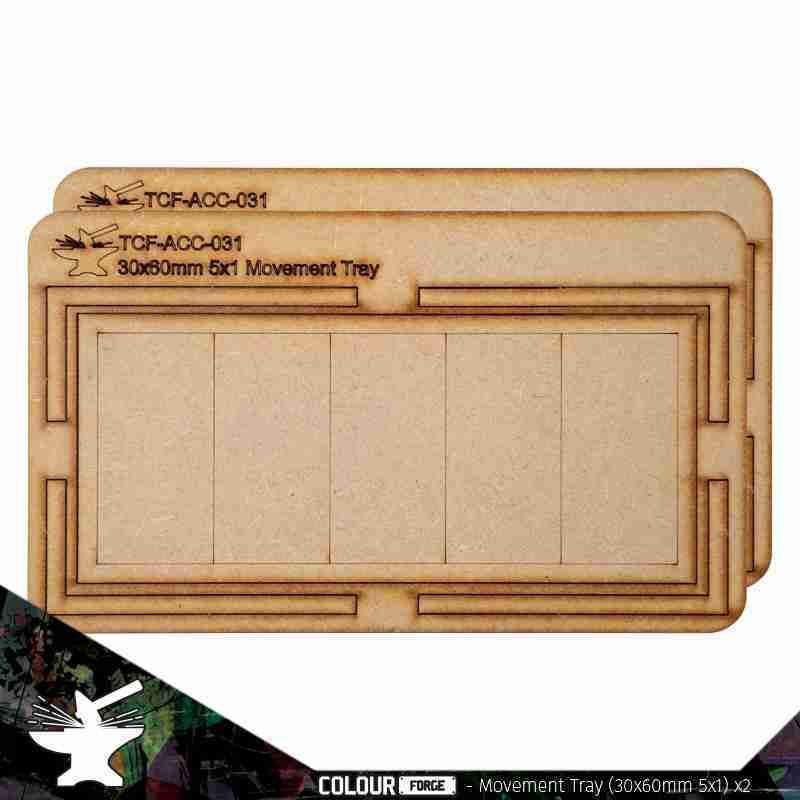Movement Tray 30x60mm (5 x 1)
