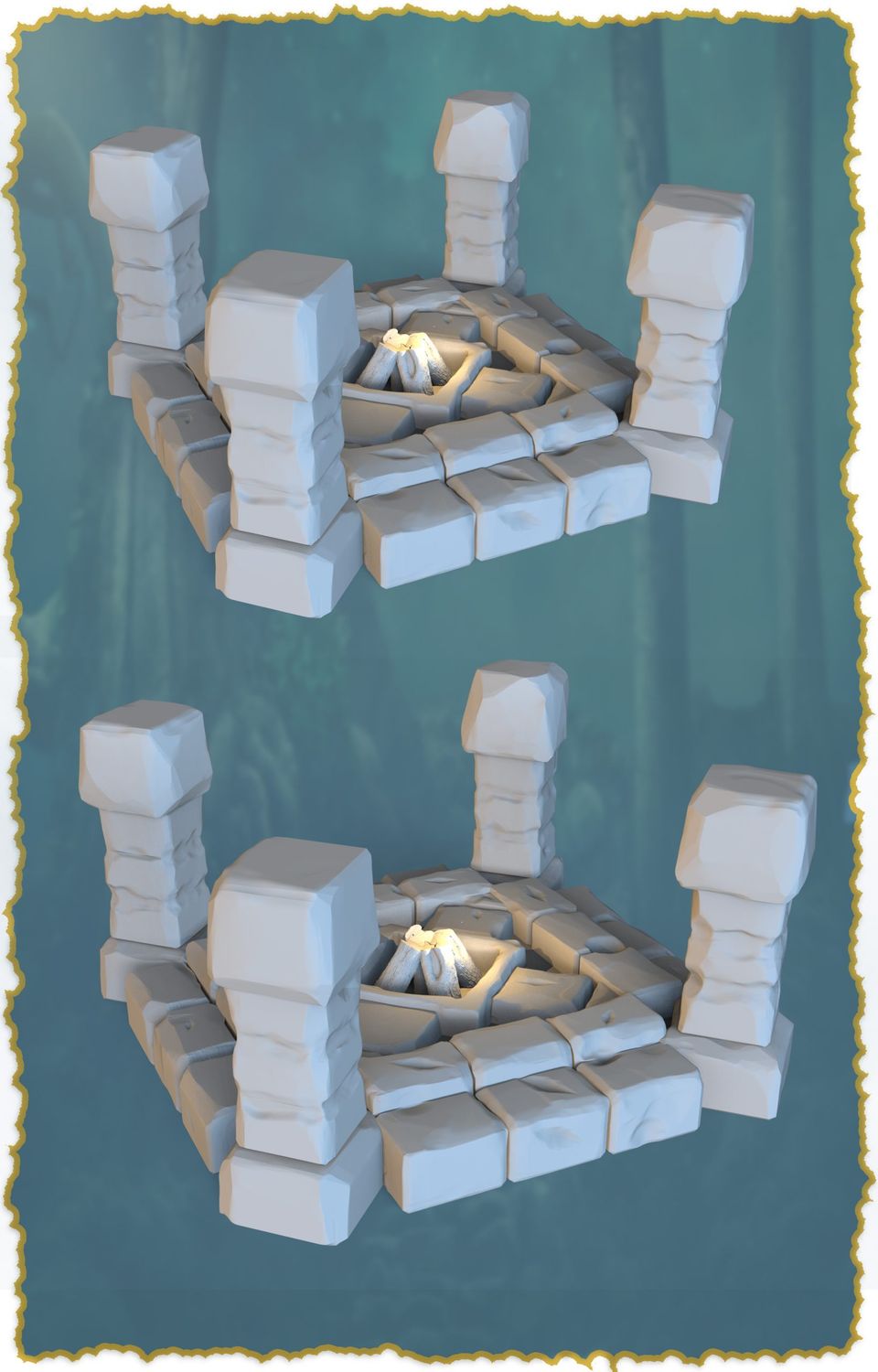 Middle ages 10  , stl file For Fantasy and Medieval