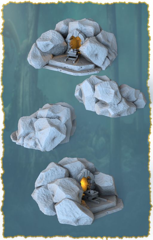 Middle ages 4  , stl file For Fantasy and Medieval