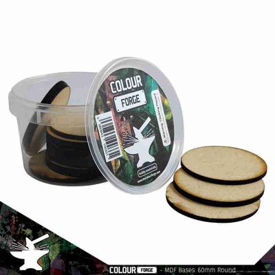 MDF Bases - 60mm Round (15) MDF Bases - 60mm Round (15)