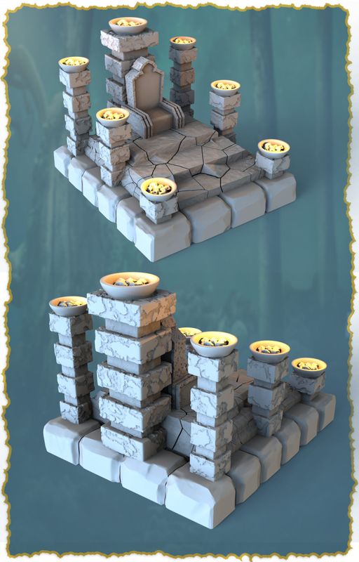 Middle ages 9  , stl file For Fantasy and Medieval
