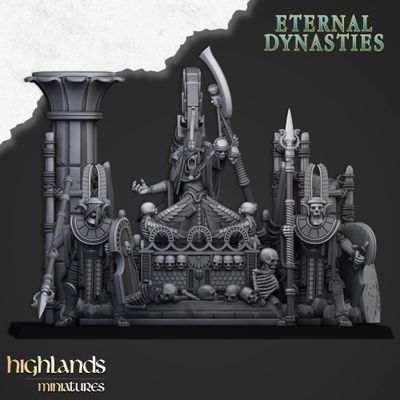 Sunken Pharaoh's Funeral Ship - Highlands Miniatures - Eternal Dynasties Sunken Pharaoh's Funeral Ship - Highlands Miniatures - Eternal Dynasties