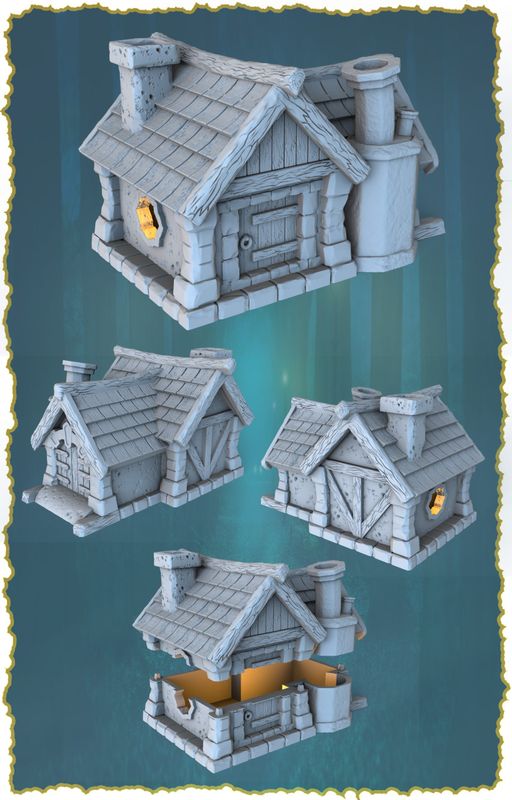 Middle ages 2  , stl file For Fantasy and Medieval