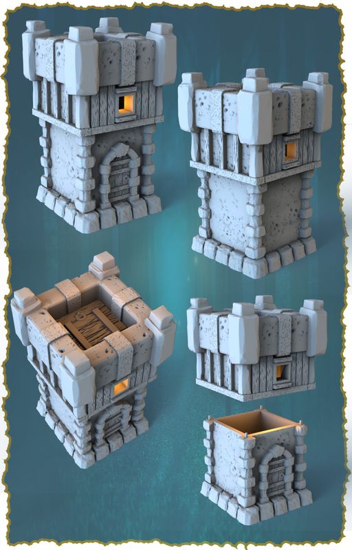 Middle ages 6  , stl file For Fantasy and Medieval