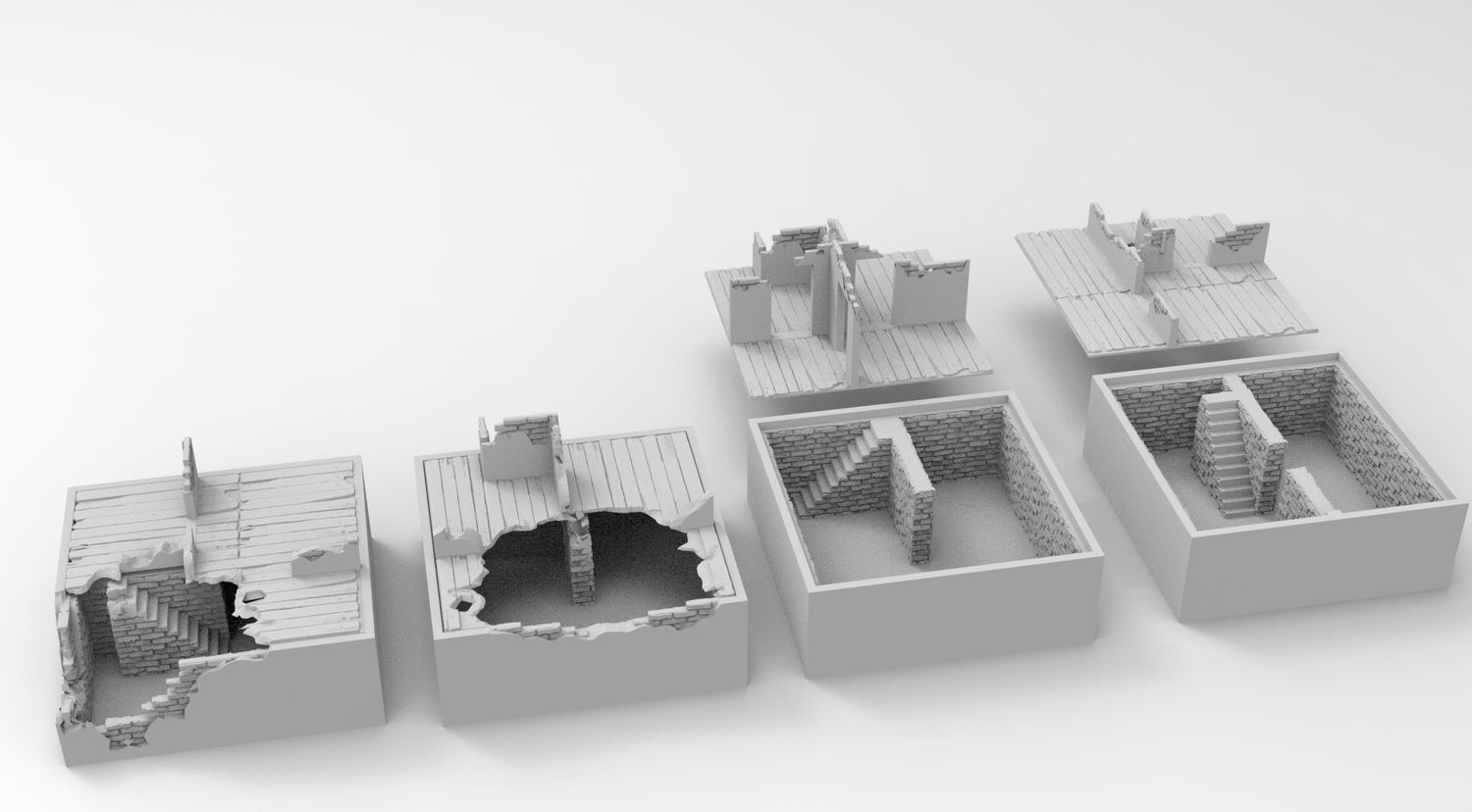Building Cellar files , stl file WW2, Modern Warfare , Apocalypse