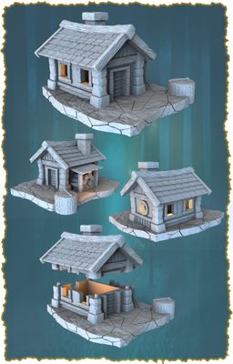 Middle ages 7  , stl file For Fantasy and Medieval