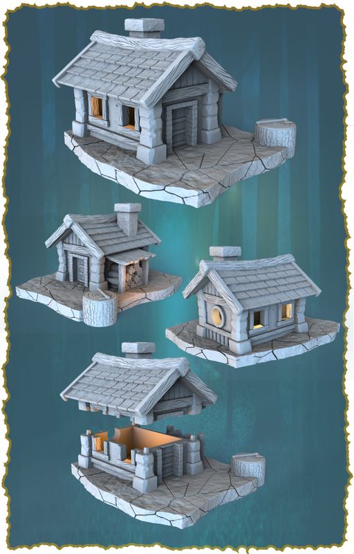 Middle ages 7  , stl file For Fantasy and Medieval