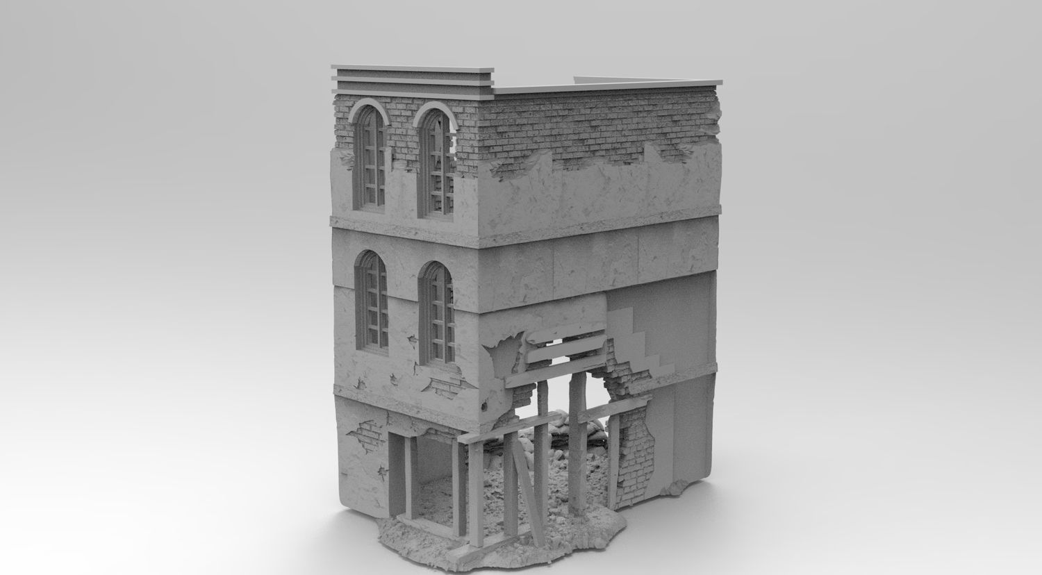 Factory Scatter 6 , stl file WW2, Modern Warfare , Apocalypse