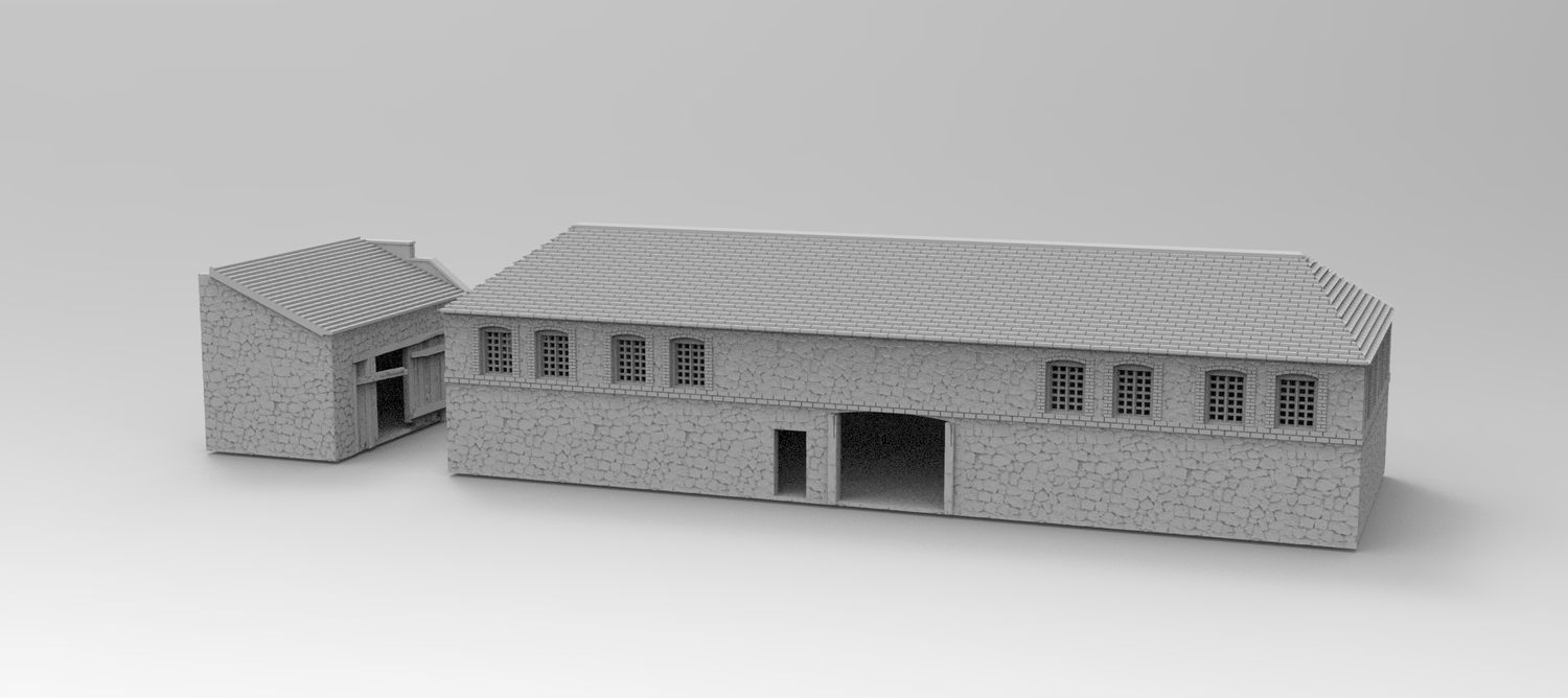 Eglise House 2 , stl file WW2, Modern Warfare